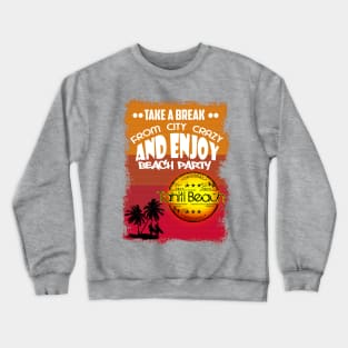 The Beach Of Tahiti Crewneck Sweatshirt